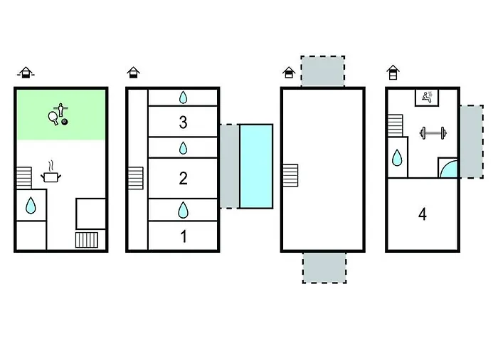 Дом отдыха In With Sauna Пула